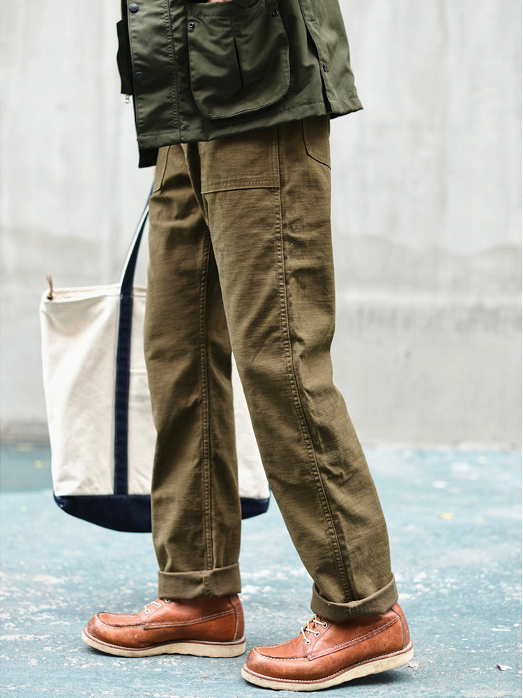 Męskie Proste Spodnie Casual Inspirowane Spodniami OG-107