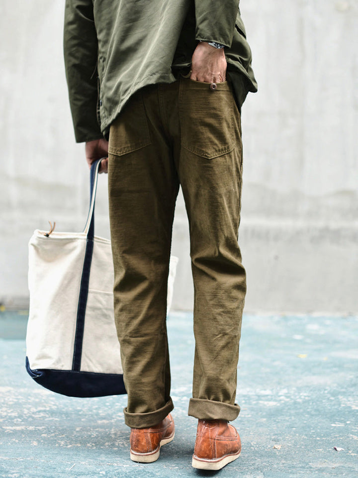Męskie Proste Spodnie Casual Inspirowane Spodniami OG-107