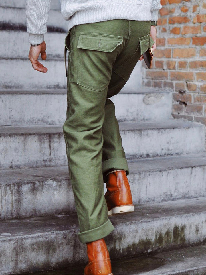 Męskie Proste Spodnie Casual Inspirowane Spodniami OG-107