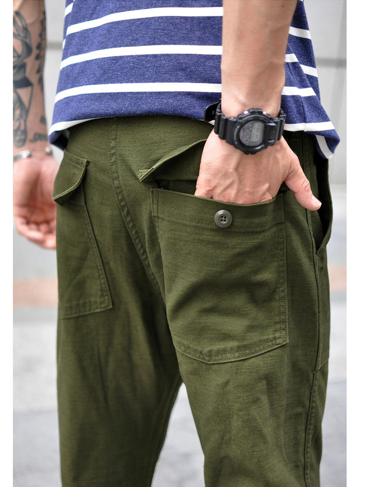 Męskie Proste Spodnie Casual Inspirowane Spodniami OG-107