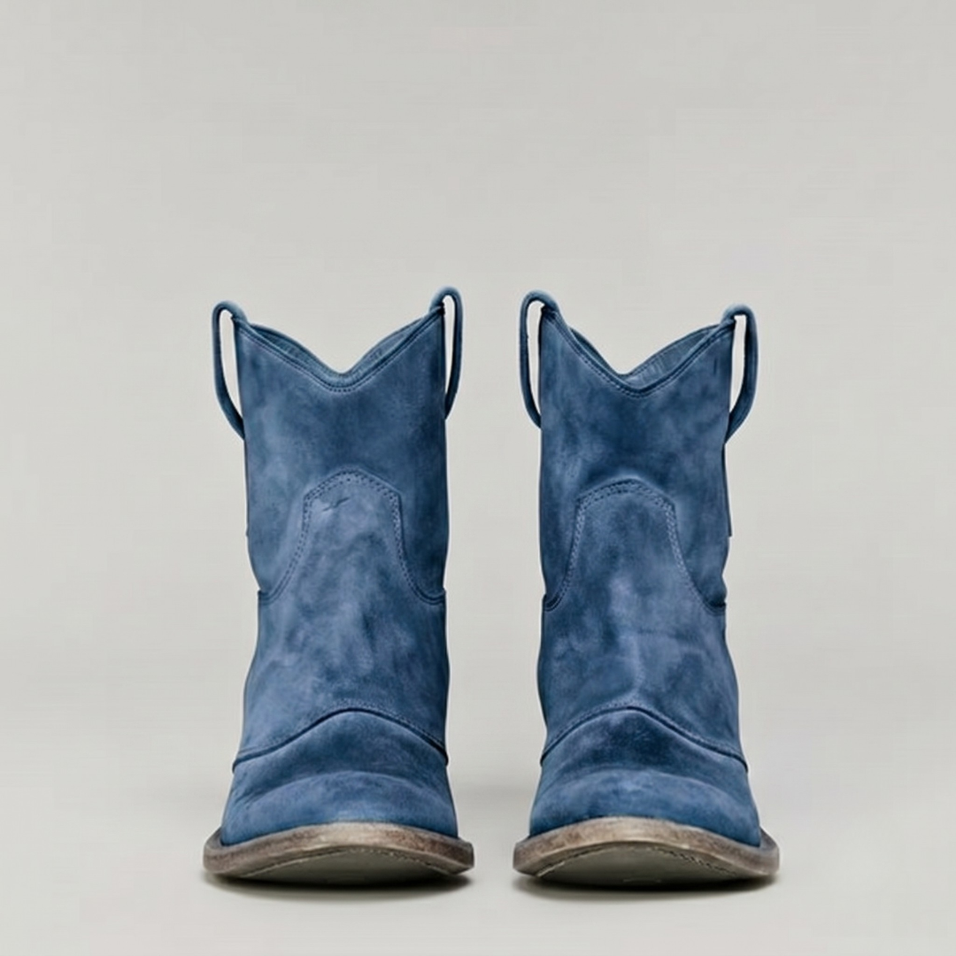 Stylowe Botki Damskie w Stylu Western