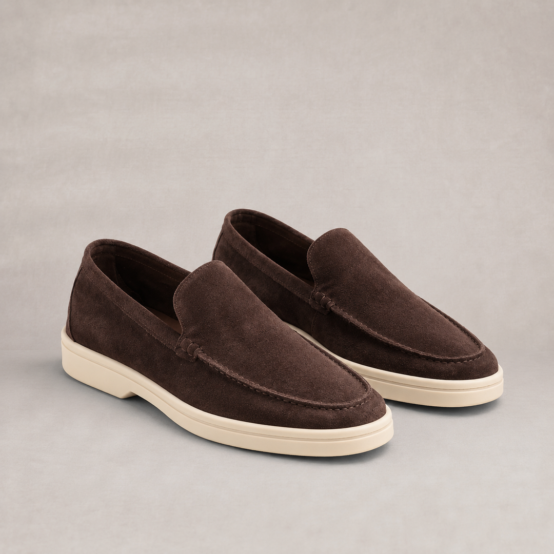 Męskie Loafersy Wsuwane o Eleganckim Smukłym Kroju