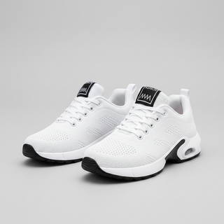 Damskie Buty Sportowe Sznurowane z Poduszką Powietrzną