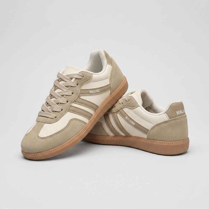 Wygodne Sneakersy Damskie w Klasycznym, Retro Stylu