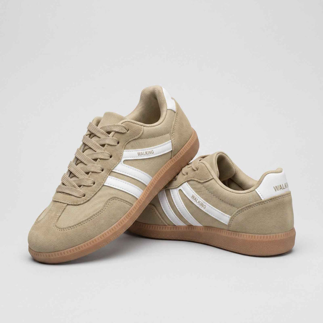 Wygodne Sneakersy Damskie w Klasycznym, Retro Stylu
