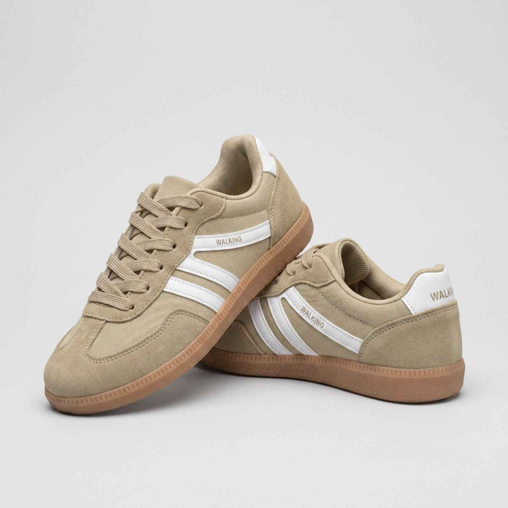 Wygodne Sneakersy Damskie w Klasycznym, Retro Stylu