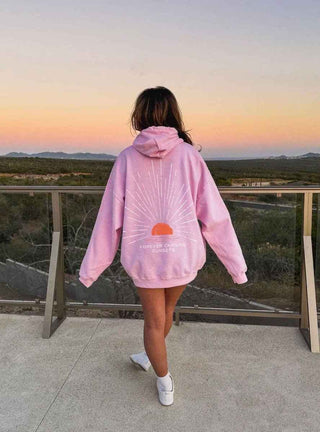 Wyrazista Bluza Damska z Kapturem o Luźnym Kroju Oversize
