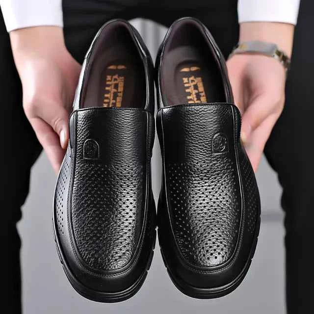 Stylowe eleganckie buty męskie wsuwane o smukłym fasonie