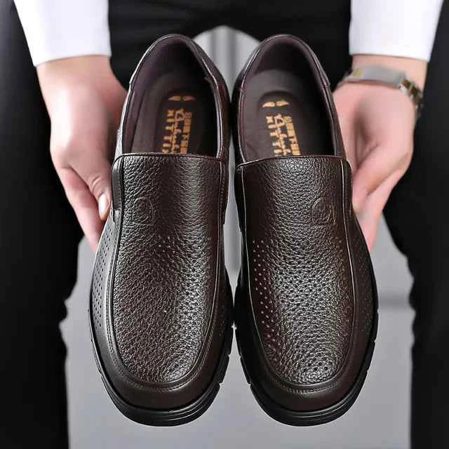 Stylowe eleganckie buty męskie wsuwane o smukłym fasonie