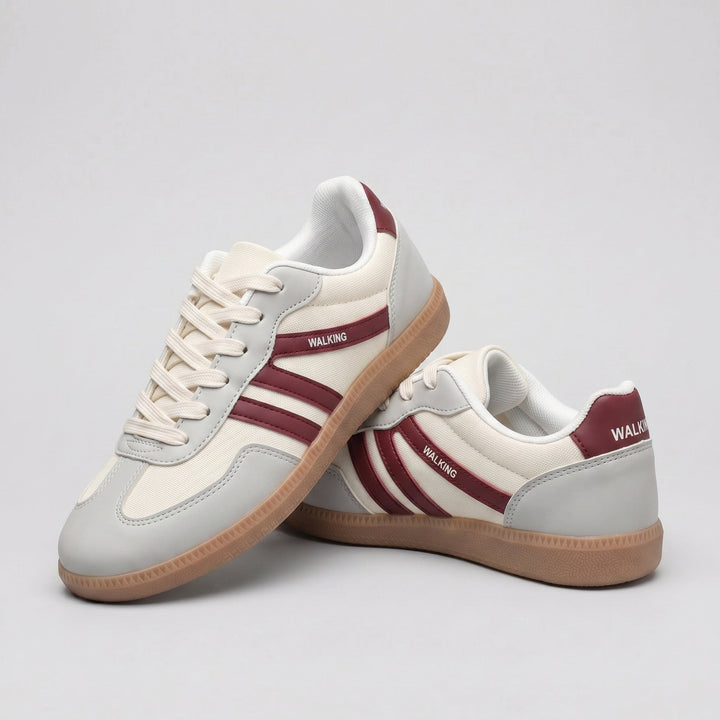 Wygodne Sneakersy Damskie w Klasycznym, Retro Stylu
