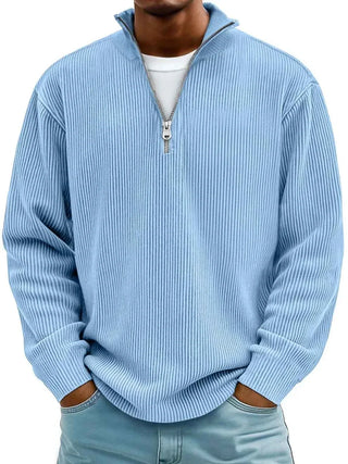 Wszechstronna bluza męska z zamkiem pod szyją